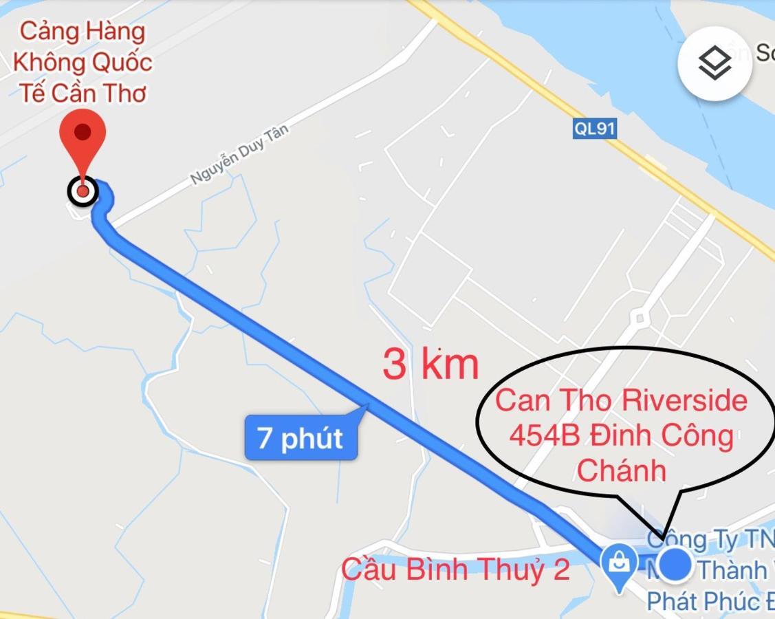 Can Tho Riverside Hostel Binh Thuy Экстерьер фото